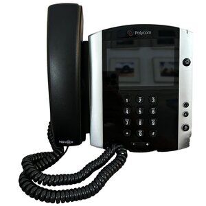 Polycom VVX 601 Office Phone Touchscreen Media Corded Telephone 2201-48600-001